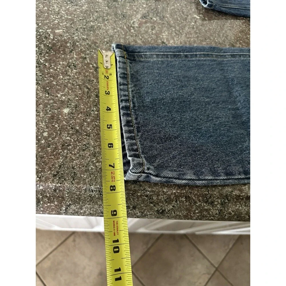 Barrel Baggy Jean High Rise  Blue Jeans  Super‎ Cute! NICE!! zipper  pockets 26